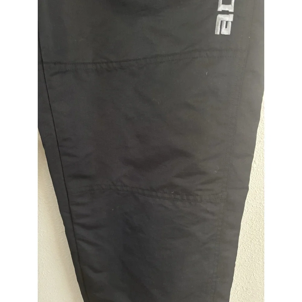 Vintage 2001 Adidas Windbreaker Track Pants Mens XL Black Mesh Lined Y2K AZF001